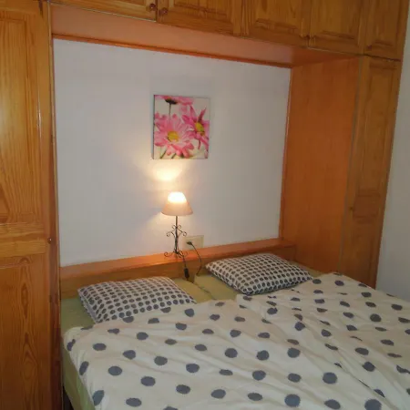 Beachfront-apartment Las Vistas 1 With Sea-view, Heated, Pool, Wifi, Sat-tv Apartment Arona (Tenerife)